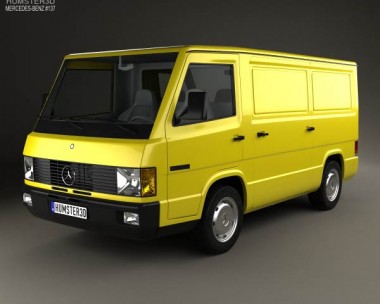 Mercedes-Benz MB100 Panel Van 1988 3D Model
