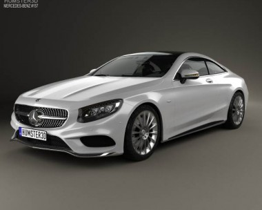 Mercedes-Benz S-Class (C217) coupe AMG Sports Package 2014 3D Model