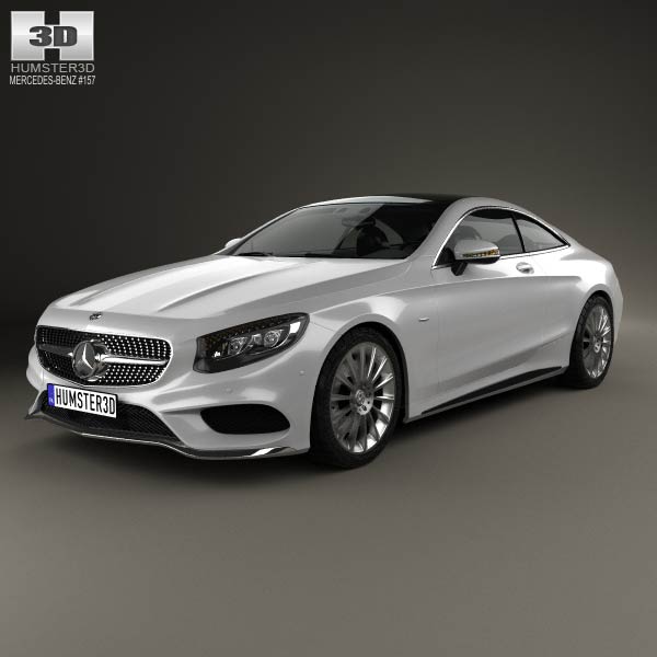 Mercedes-Benz S-Class (C217) coupe AMG Sports Package 2014 3D model