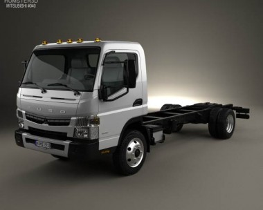 Mitsubishi Fuso Chassis Truck 2013 3D Model