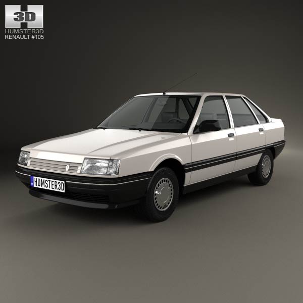 Renault 21 1986 3D model