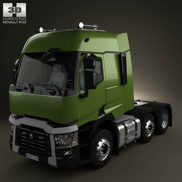 Renault T Tractor Truck 2013 3D model