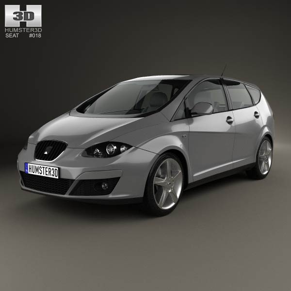 Seat Altea XL 2009 3D model