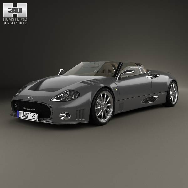 Spyker C12 La Turbie 2006 3D model