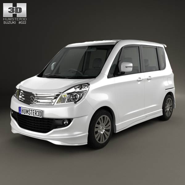 Suzuki Solio S 2012 3D model