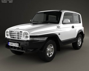 TagAZ Tager 3-door 2008 3D Model