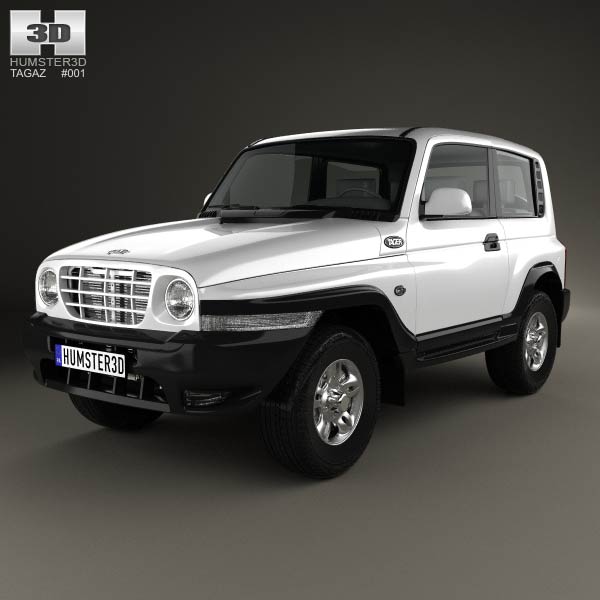 TagAZ Tager 3-door 2008 3D model
