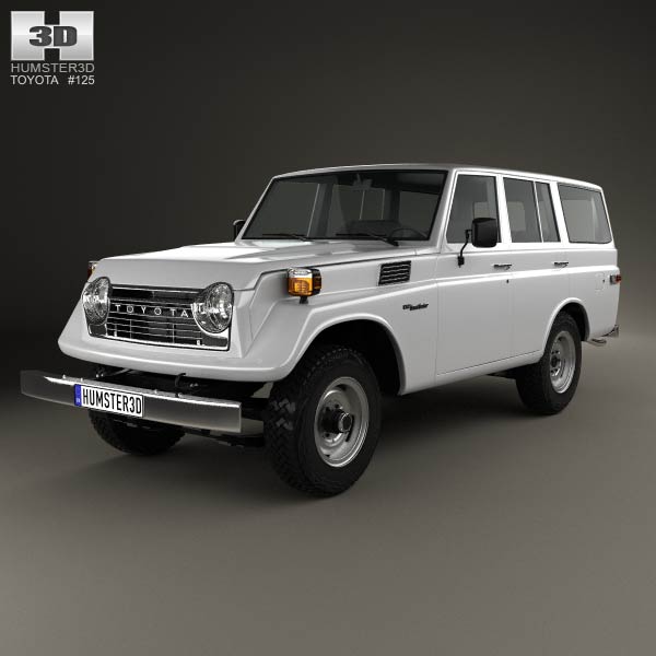 Toyota Land Cruiser (J55) 1975 3D model