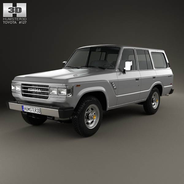 Toyota Land Cruiser (J60) US 1987 3D model