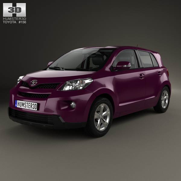 Toyota Urban Cruiser with HQ interior 2008 3D model