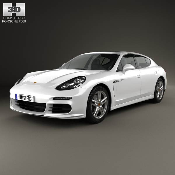 Porsche Panamera Disel 2014 3D model