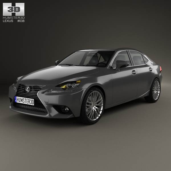 Lexus IS (XE30) 2013 3D model