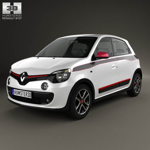 Renault Twingo 2014 3D model