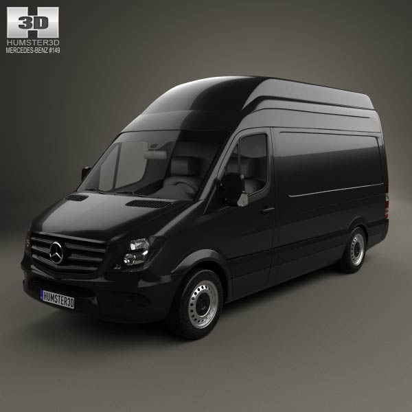 Mercedes-Benz Sprinter Panel Van SWB SHR 2013 3D model