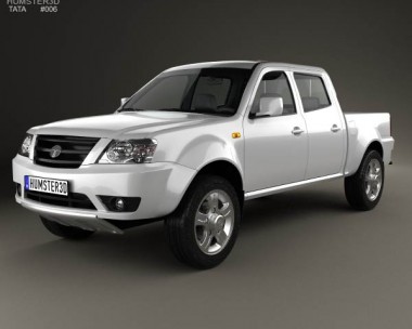Tata Xenon Double Cab 2008 3D Model