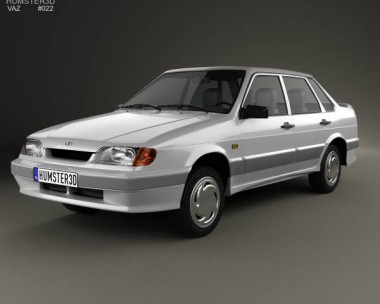 VAZ Lada Samara (2115) sedan 1997 3D Model