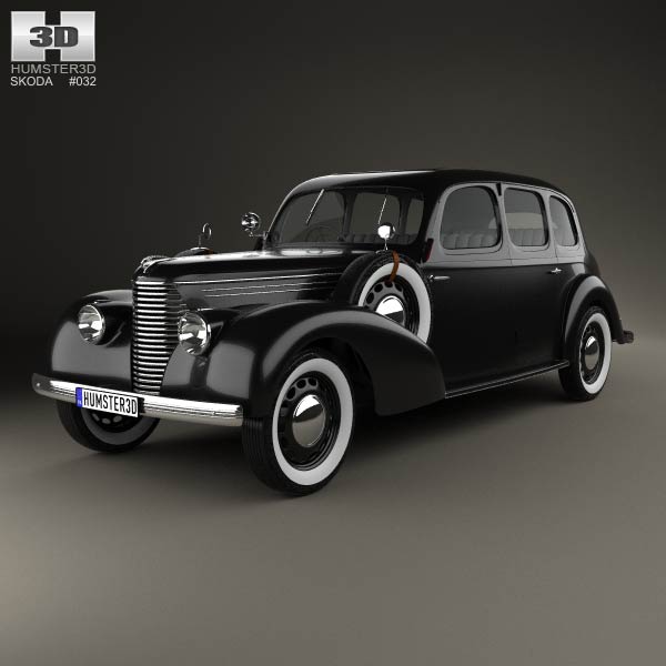 Skoda Superb OHV 1938 3D model