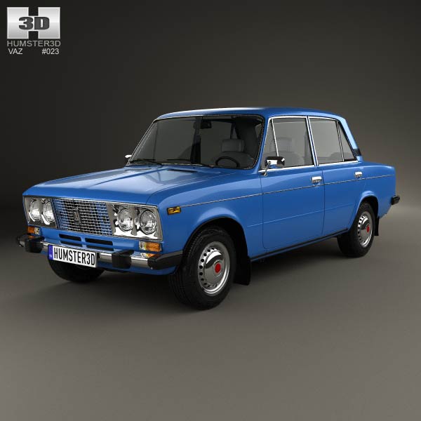 VAZ Lada 2106 1976 3D model
