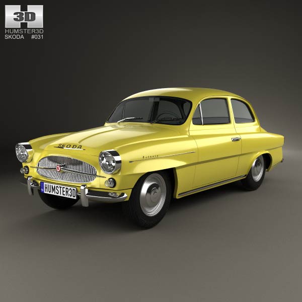 Skoda Octavia 1959 3D model