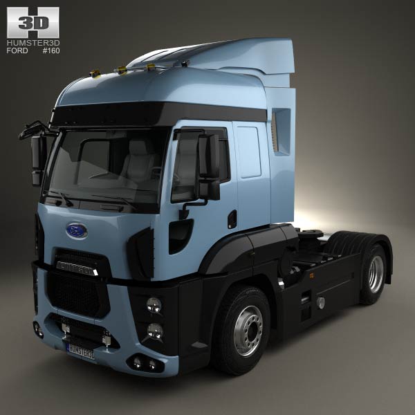 Ford Cargo XHR Tractor Truck 2011 3D model