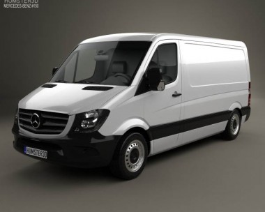 Mercedes-Benz Sprinter Panel Van SWB SR 2013 3D Model