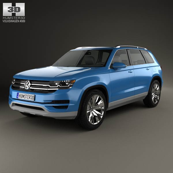 Volkswagen CrossBlue 2013 3D model