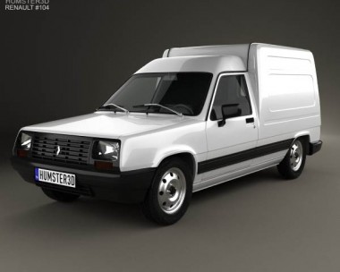 Renault Express 1985 3D Model