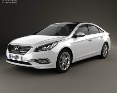 Hyundai Sonata (LF) 2015 3D Model