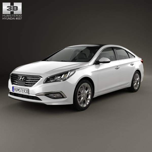 Hyundai Sonata (LF) 2015 3D model