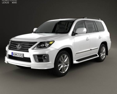 Lexus LX Sport 2013 3D Model