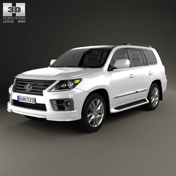 Lexus LX Sport 2013 3D model