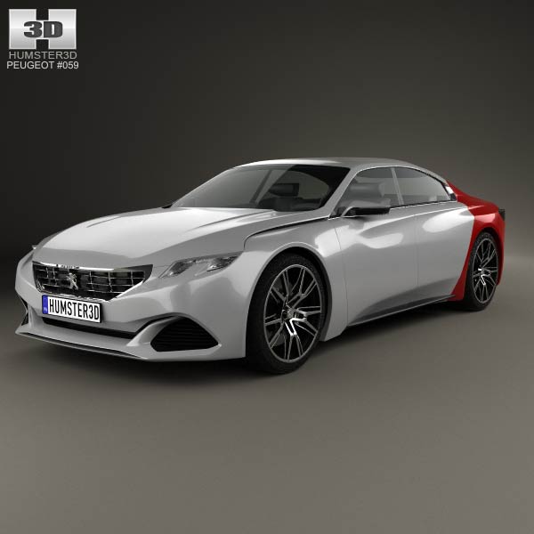 Peugeot Exalt 2014 3D model