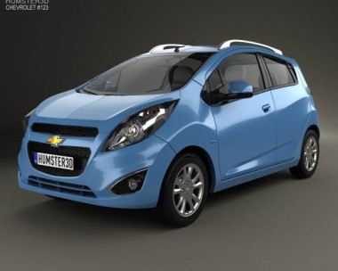 Chevrolet Spark LS 2013 3D Model