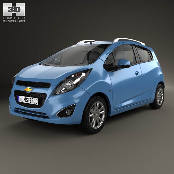 Chevrolet Spark LS 2013 3D model