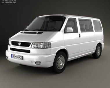Volkswagen Transporter (T4) Caravelle 1996 3D Model