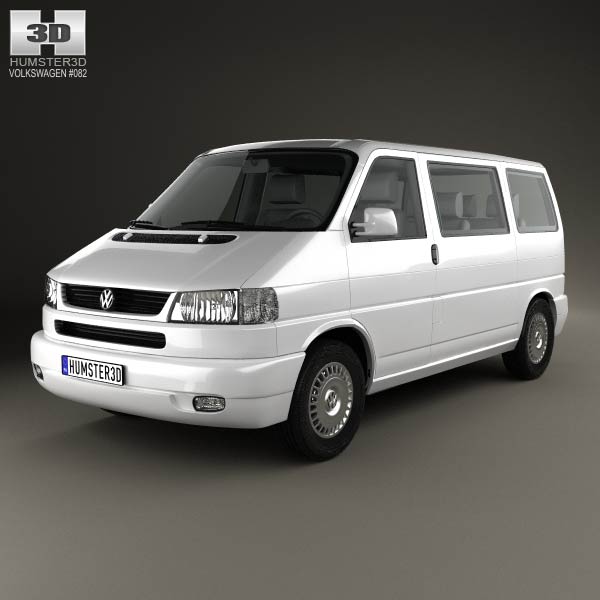 Volkswagen Transporter (T4) Caravelle 1996 3D model