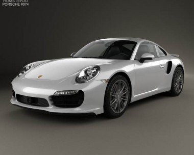 Porsche 911 Carrera (991) Turbo 2012 3D Model