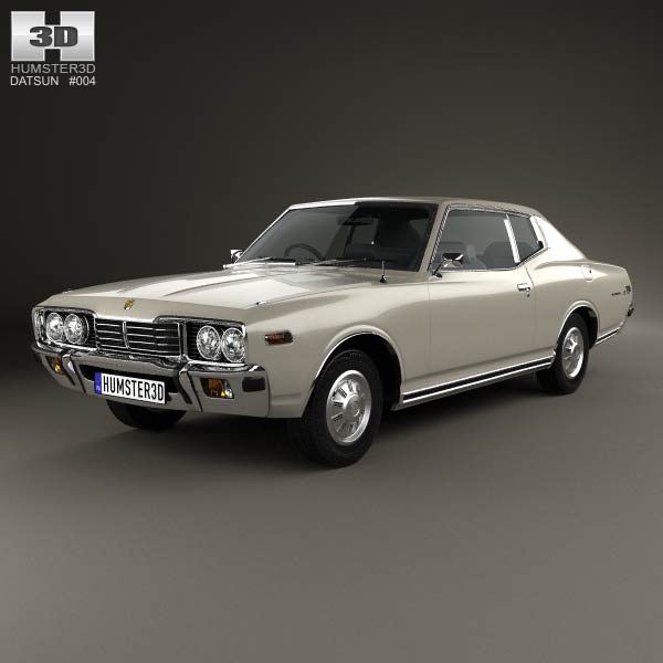 Datsun 260C coupe 1976 3D model