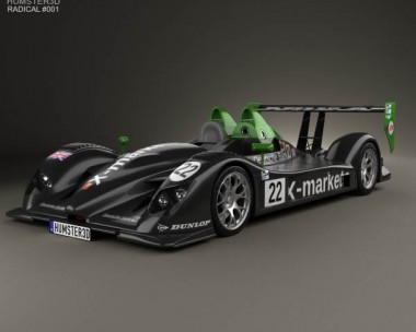 Radical SR9 2006 3D Model