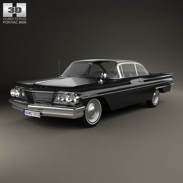 Pontiac Ventura coupe 1960 3D model