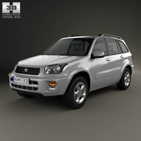 Toyota RAV4 5-door 2001 3D model