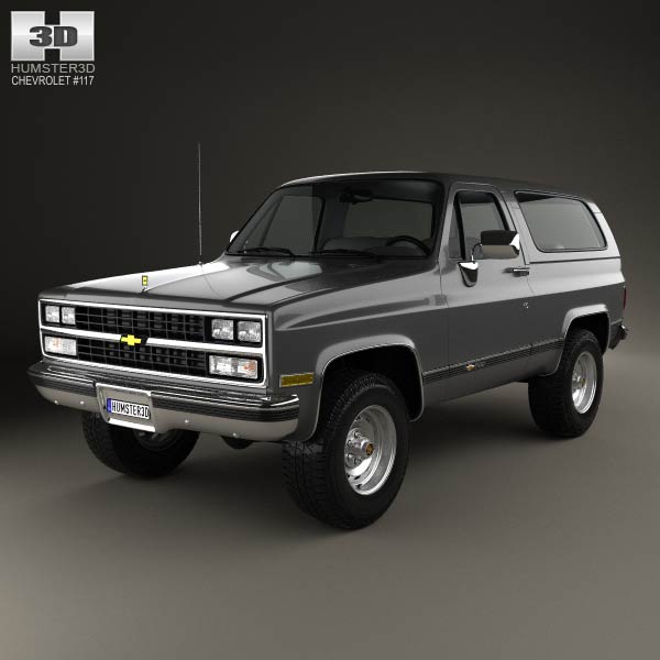 Chevrolet Blazer (K5) 1989 3D model