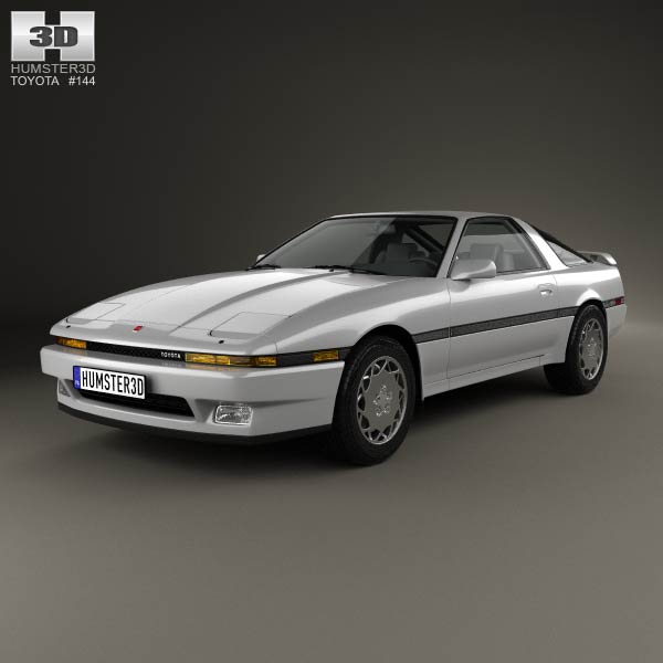 Toyota Supra 1986 3D model