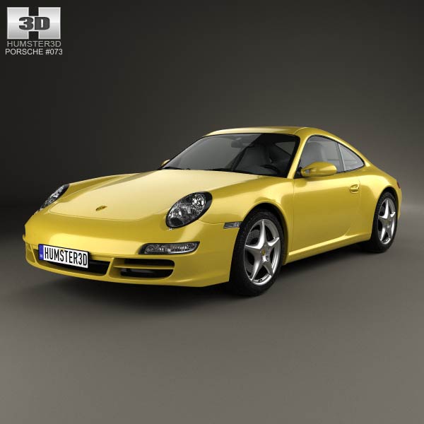 Porsche 911 Carrera (997) 2005 3D model