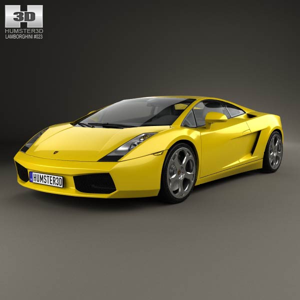 Lamborghini Gallardo 2003 3D model