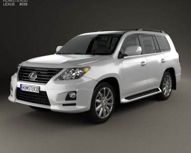 Lexus LX Sport 2010 3D Model