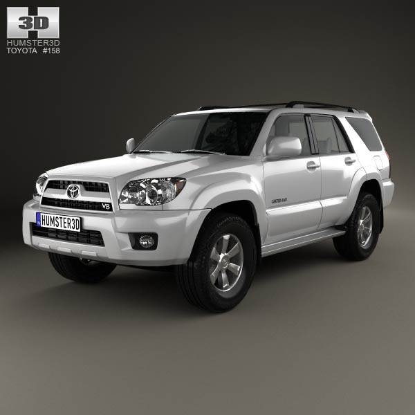 Toyota 4Runner 2005 3D model