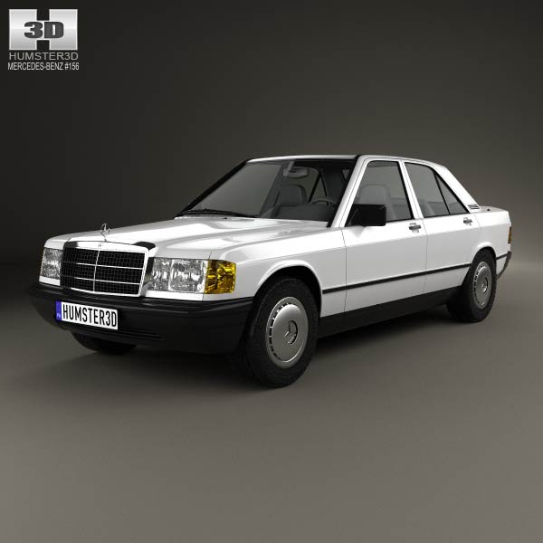 Mercedes-Benz 190 (W201) 1982 3D model