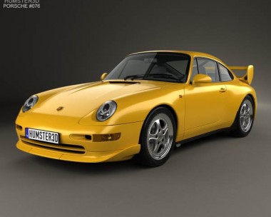 Porsche 911 Carrera RS Clubsport (993) 1995 3D Model