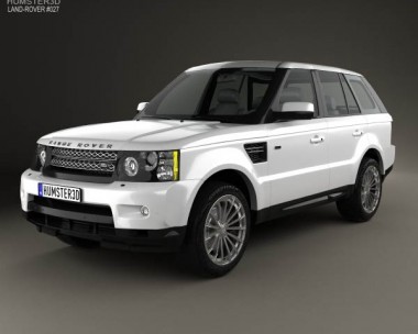 Land Rover Range Rover Sport 2009 3D Model